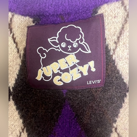 NWT Levi’s “Deja Vu” Sweater Vest size Small - Picture 8 of 10